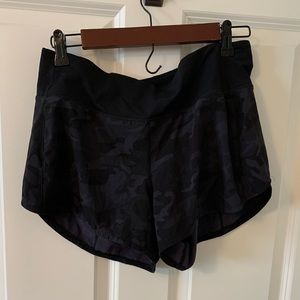 Lululemon Athletica Black Camo Women's Shorts